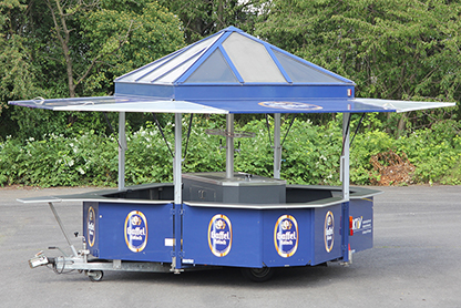 Ausschankwagen Gaffel, Pyramide