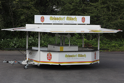 Ausschankwagen Reissdorf, achteckig