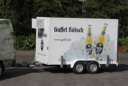 Kühlanhänger Gaffel Tandem