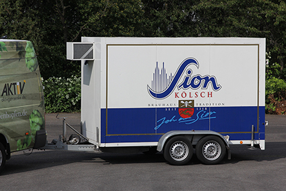 Kühlanhänger Sion, Tandem klein